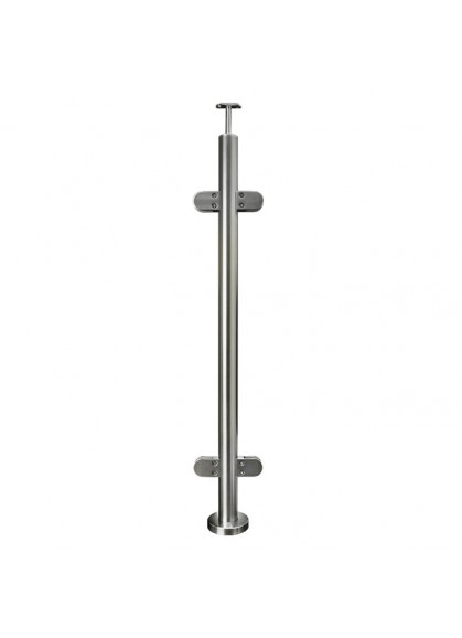 1100mm Height, 100x8mm Plate, 105x1.5x25mm Cover Balustrade Posts