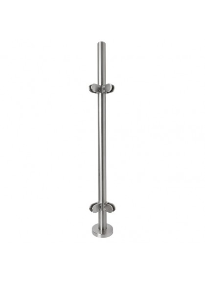 1100mm Height, 100x8mm Plate, 105x1.5x25mm Cover Balustrade Posts